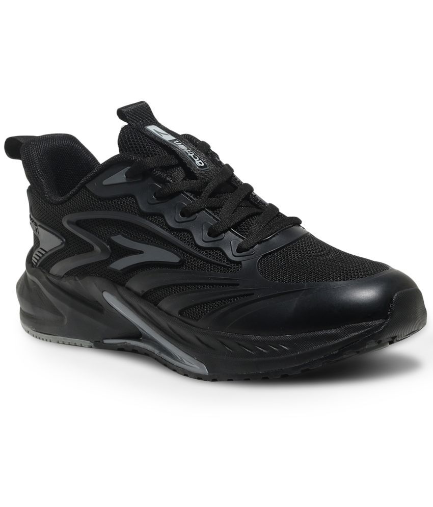     			Action Sports Running Shoes Black Men's Sports Running Shoes