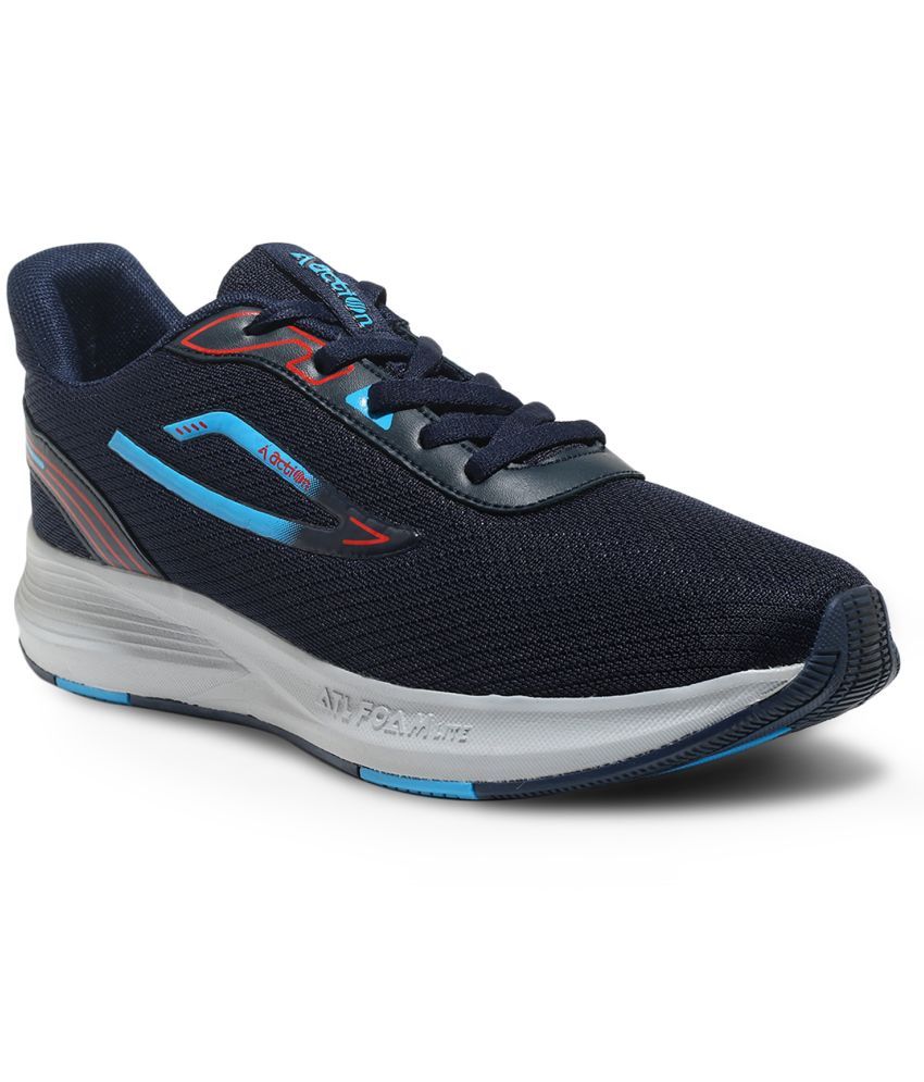     			Action Sports Running Shoes Navy Men's Sports Running Shoes