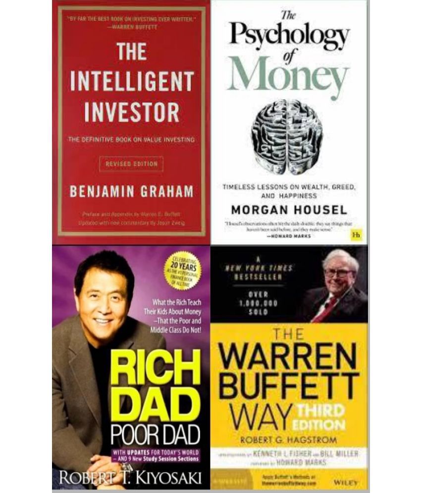     			Intelligent Investor + The Psychology of Money + Rich Dad Poor Dad + The Warren Buffett