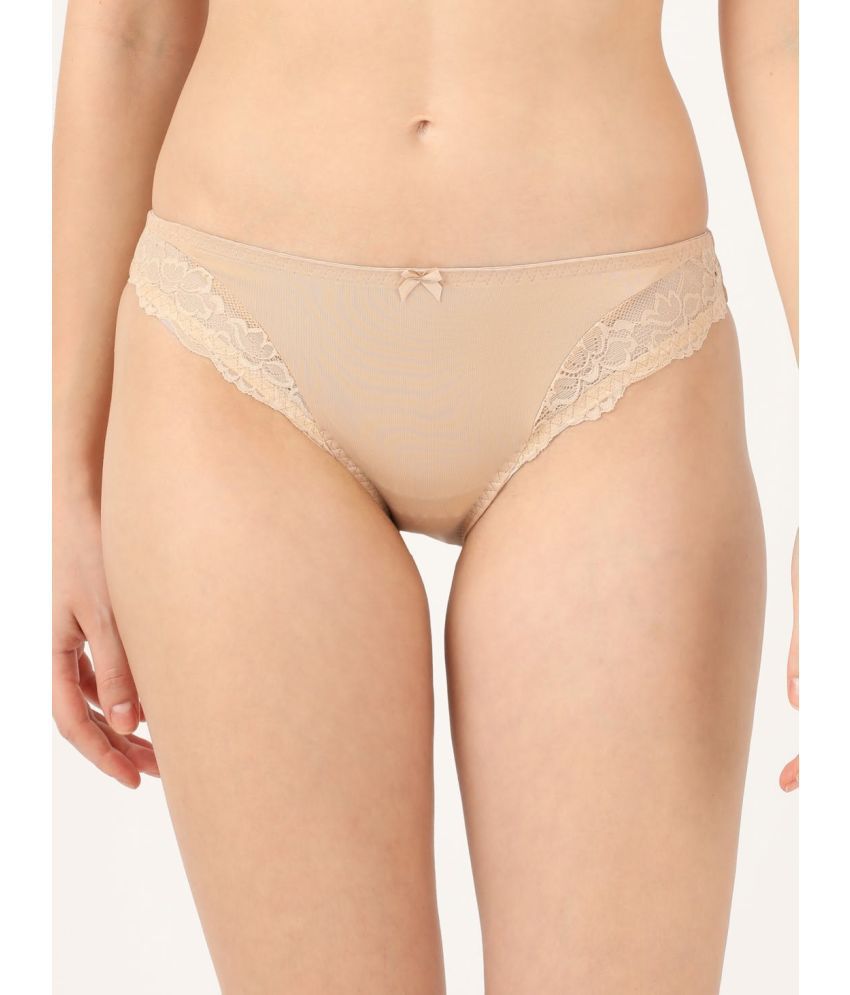    			Jockey 1813 Women Medium Coverage Soft Touch Microfiber Nylon Elastane Bikini - Light Skin