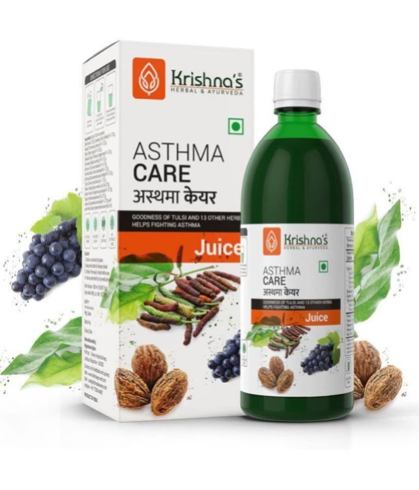     			Krishna's Herbal & Ayurveda Asthma Care Juice - 500 ml