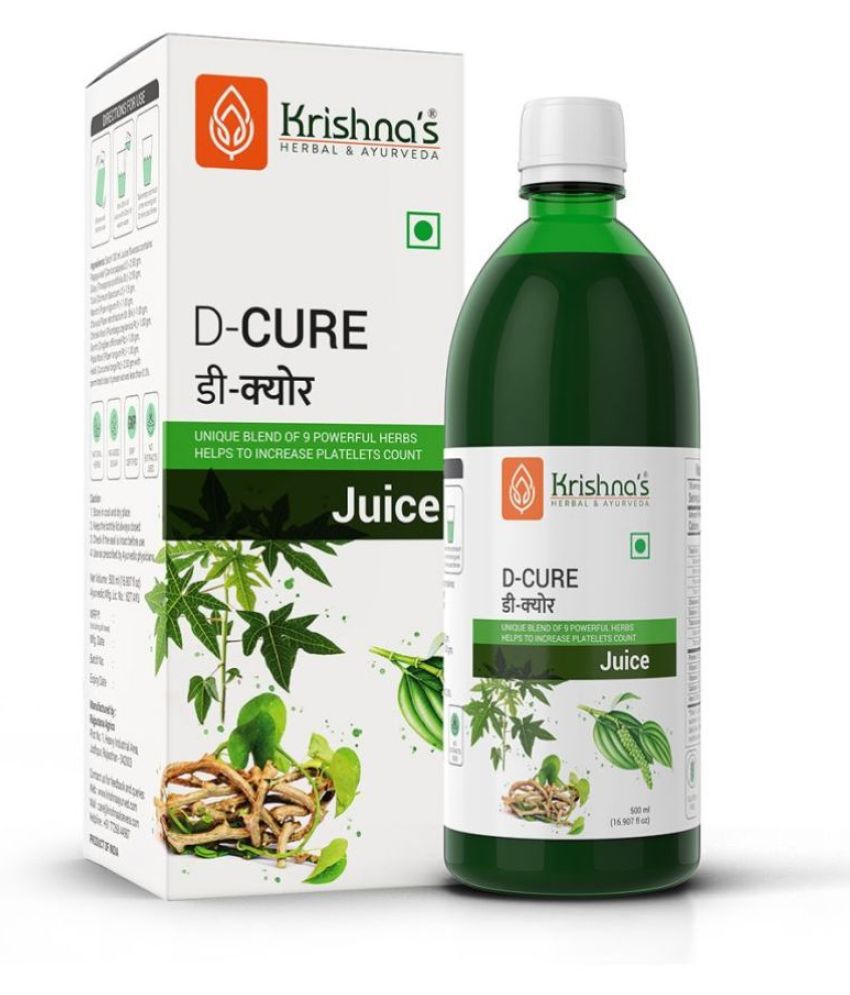     			Krishna's Herbal & Ayurveda D - Cure Juice - 500 ml