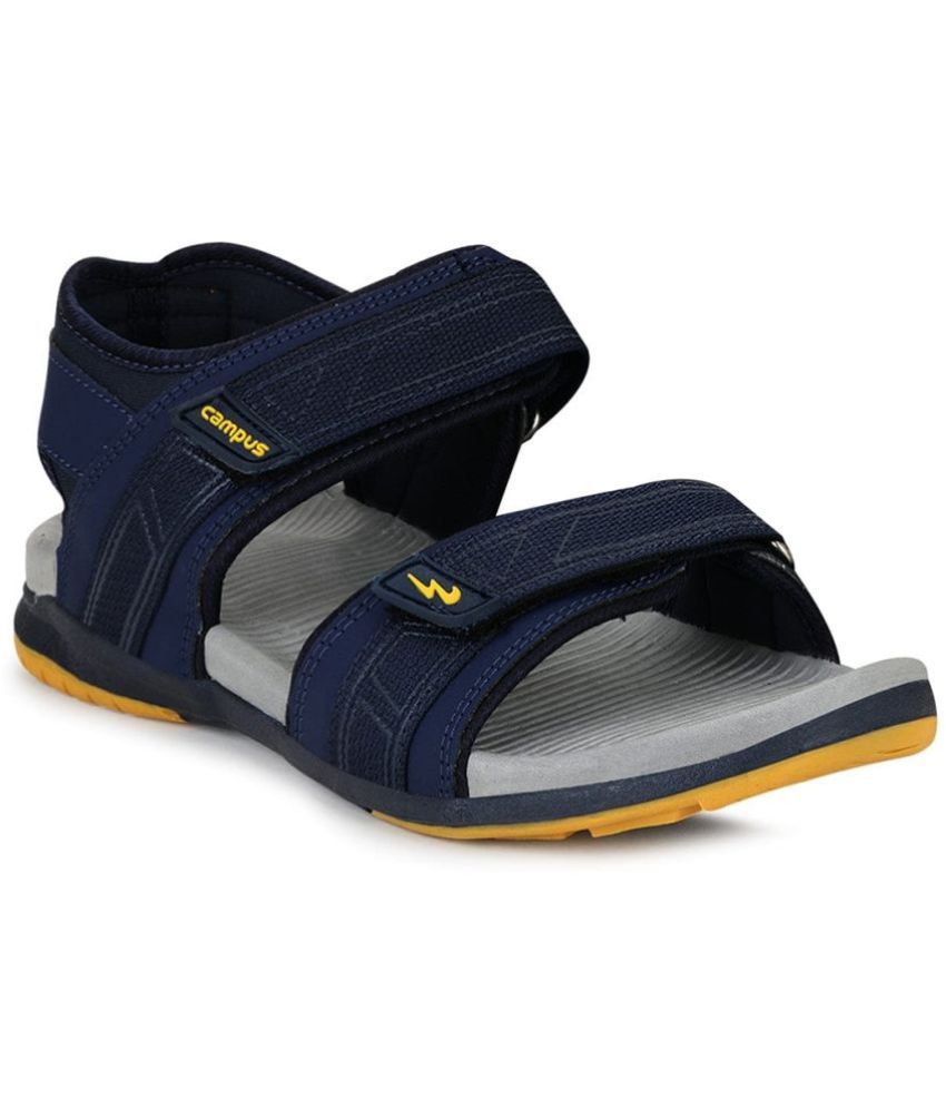     			Campus - Navy Men's Floater Sandals