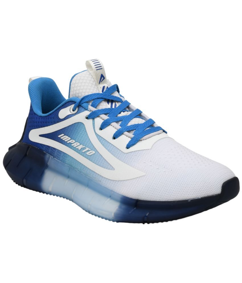     			Impakto Blue Men's Sports Running Shoes