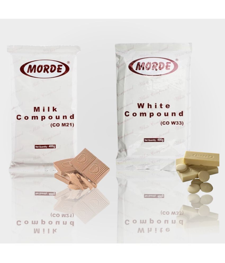     			Morde Milk & White Compound Slabs Assorted Chocolates 400 g