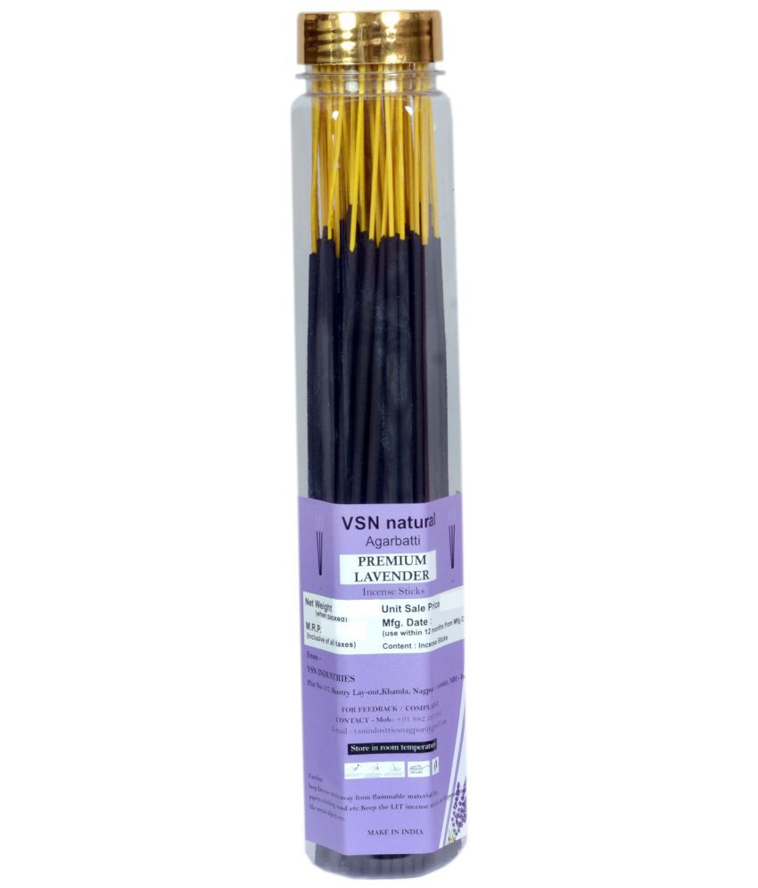     			VSN natural Incense Stick Lavender 1 gm ( Pack of 1 )