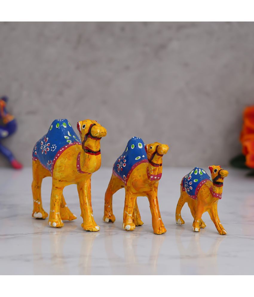     			eCraftIndia Animal Showpiece 12 cm - Pack of 3