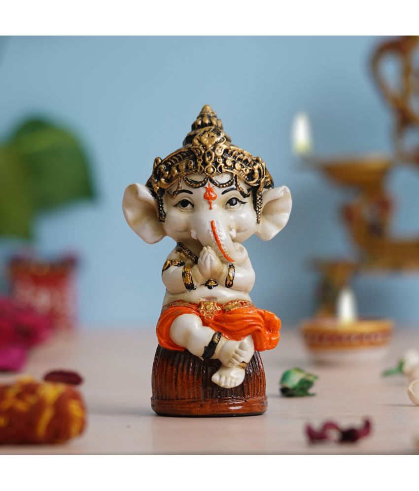     			eCraftIndia Palm Ganesha Showpiece 14 cm - Pack of 1