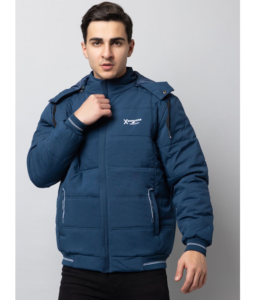     			xohy Nylon Men's Puffer Jacket - Blue ( Pack of 1 )
