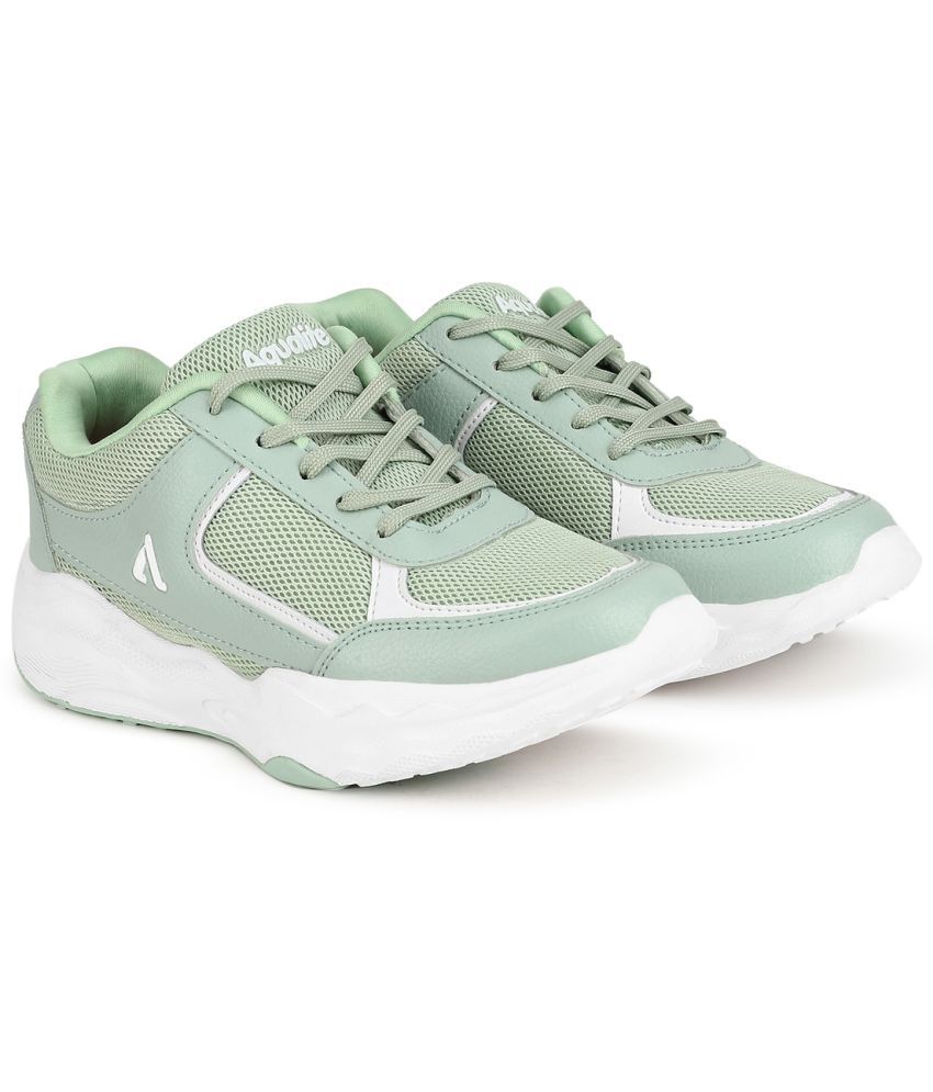     			Aqualite - Green Women's Running Shoes