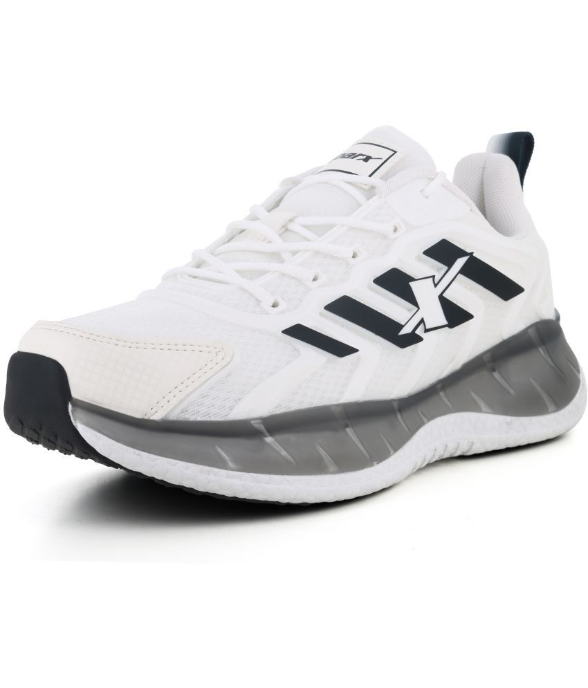     			Sparx SM 801 White Men's Sports Running Shoes