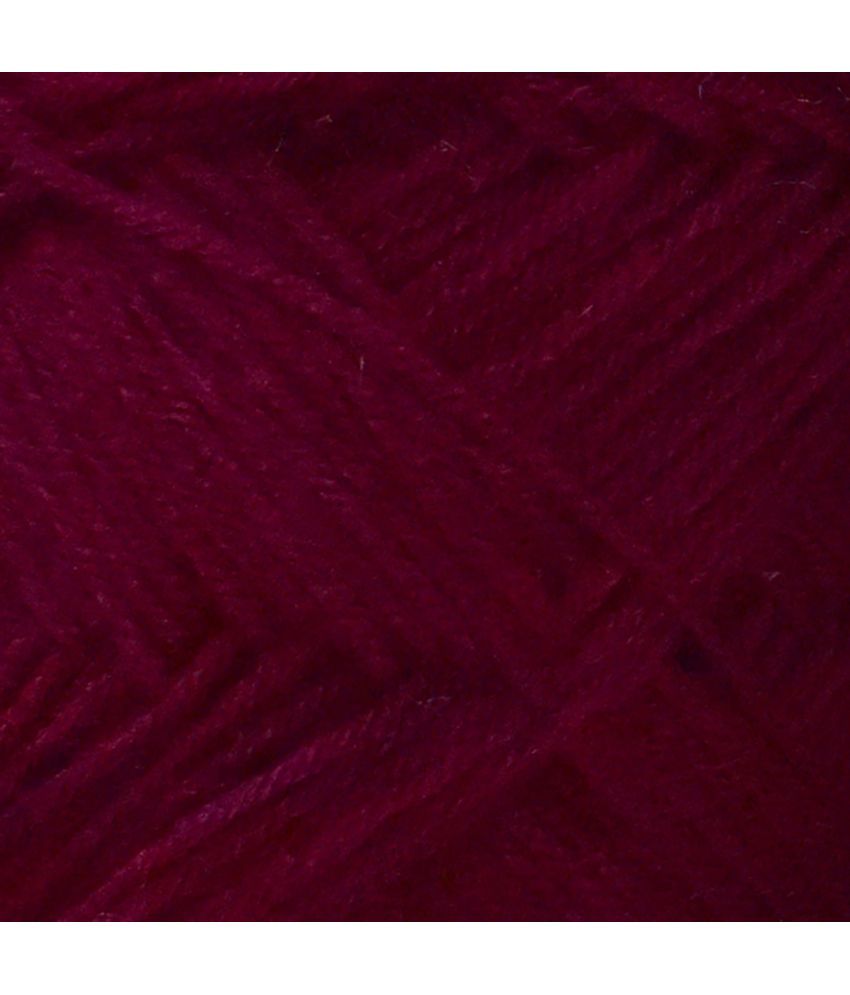     			100% Acrylic Wool  Dark Magenta 200 gms - Art-AFC