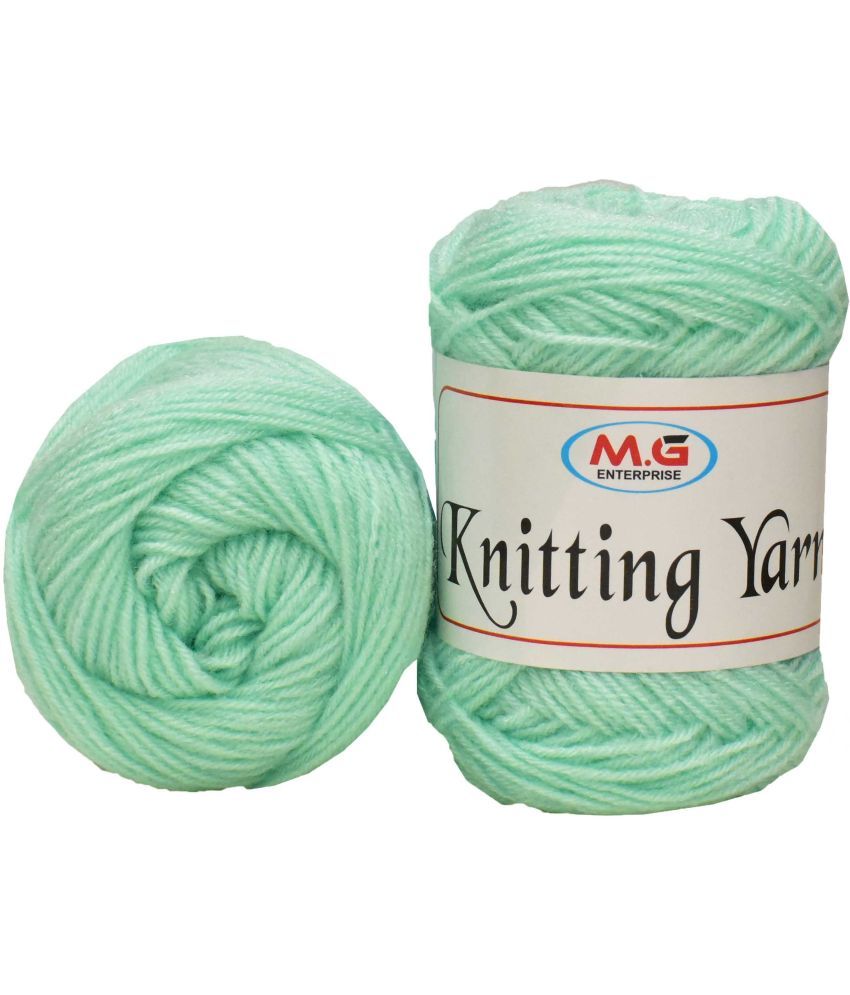     			100% Acrylic Wool  Grape Green 150 gms - Art-ABCI