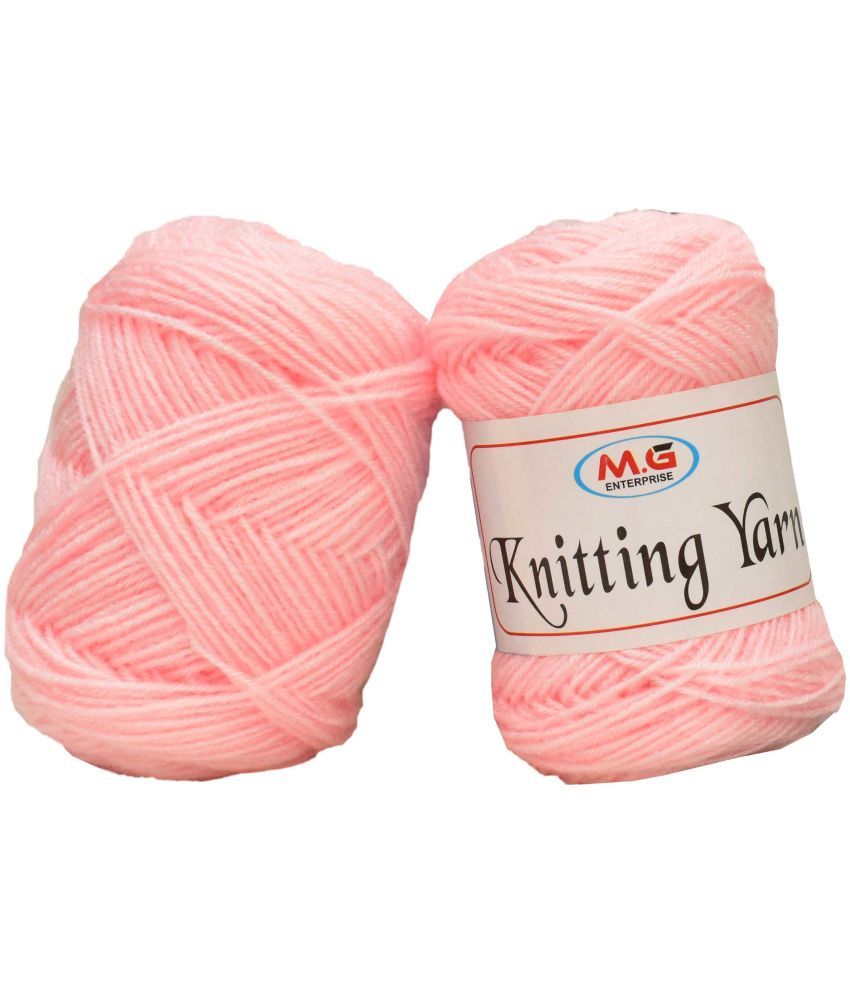     			100% Acrylic Wool  Pink 150 gms - Art-AFE