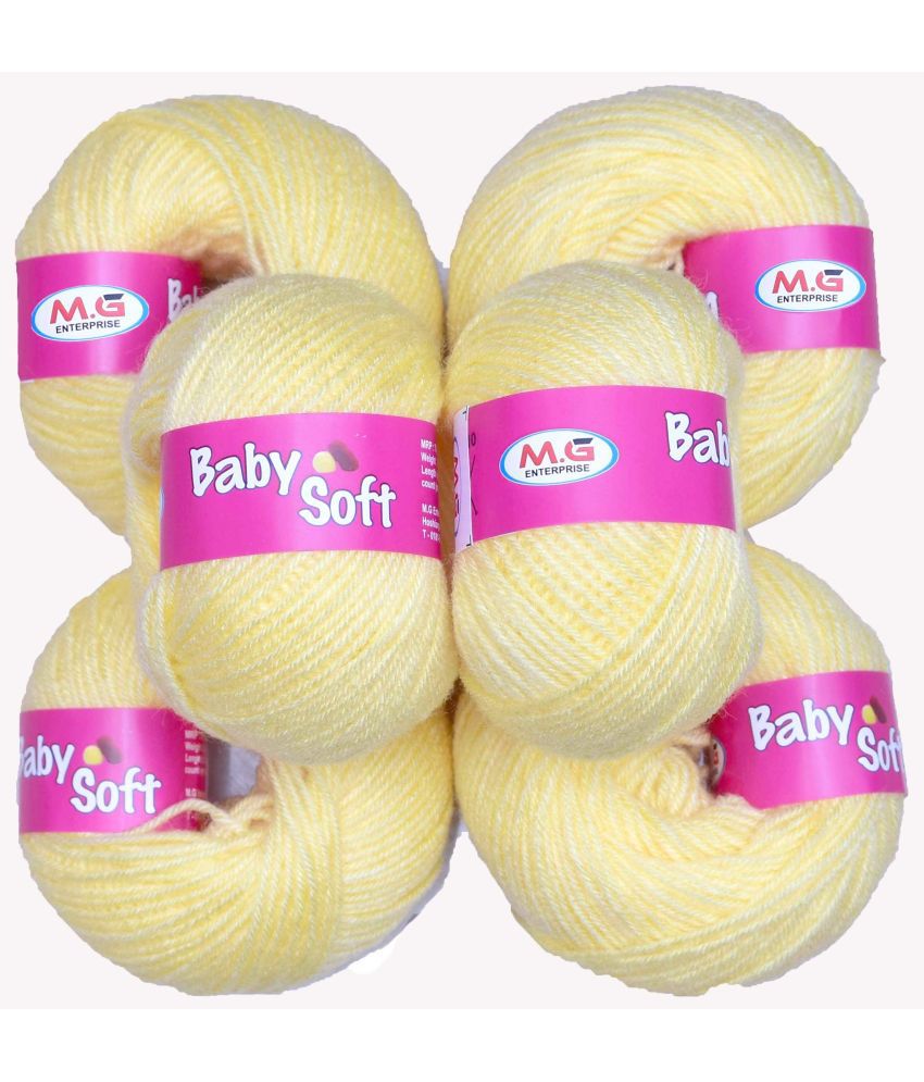     			100% Acrylic Wool Red (6 pc) Baby Soft 4 ply Wool Ball Hand SM-Z SM-ZC