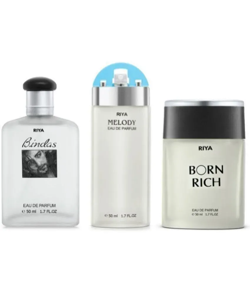 Riya Bindas Melody Sea Green Born Rich Eau De Parfum EDP For