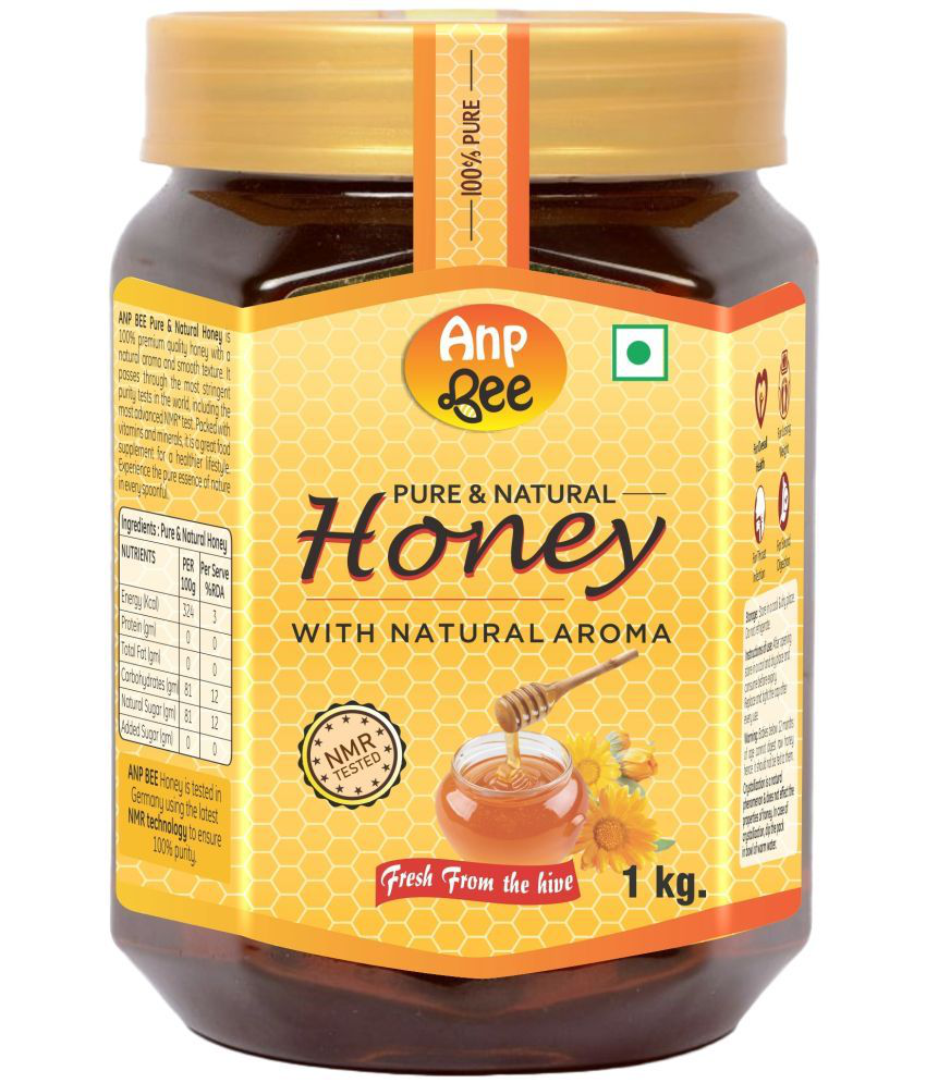     			ANP BEE 100% Pure NMR Tested Honey Raw Natural Honey 1 kg