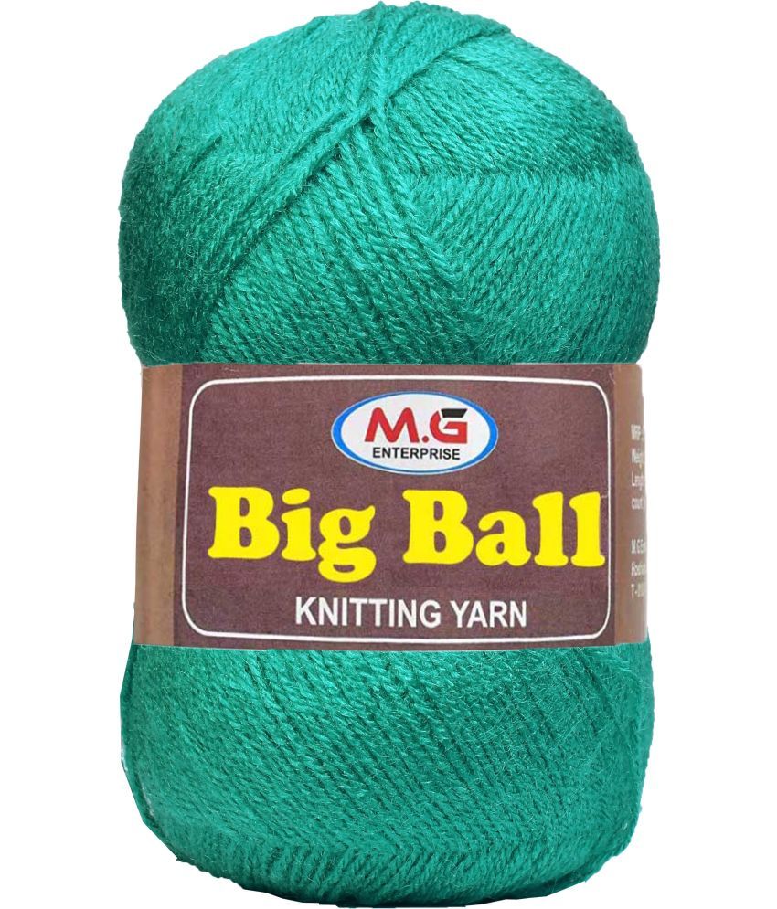     			Bigboss  Teal 200 gms Wool Ball Hand knitting wool- Art-ABD