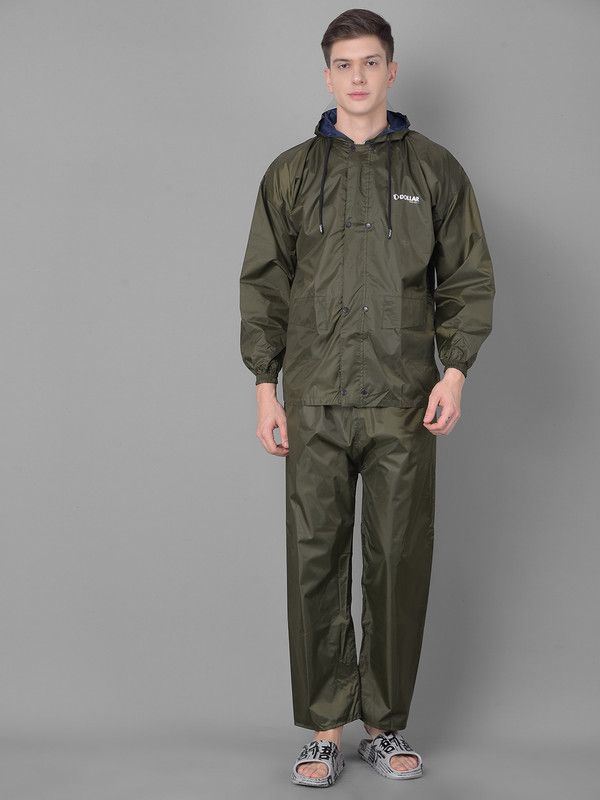     			Dollar Green Polyester Men's Rain Suit ( Pack of 1 )