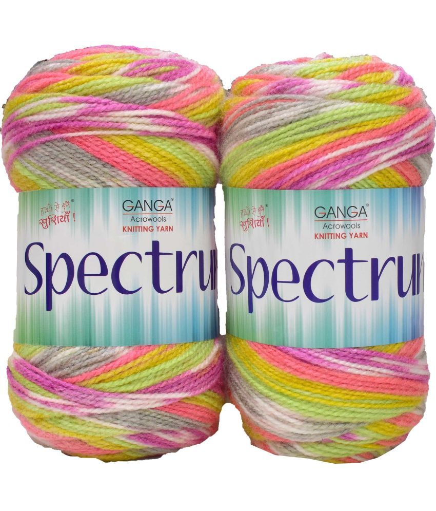     			Ganga Spectrum M_G Chritmas (500 gm)  Wool Ball Hand knitting wool