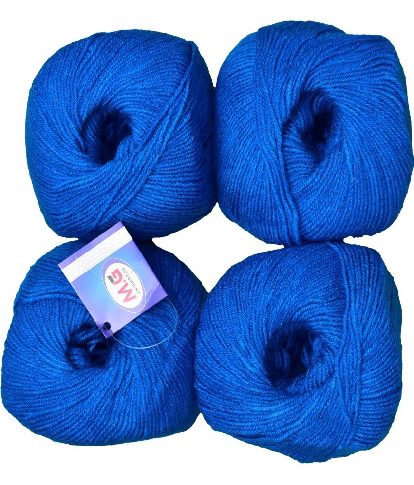     			Giggles Royal (400 gm)  Wool Ball 50 gm each Hand knitting wool / Art Craft soft fingering crochet hook yarn, needle knitting yarn thread dyed