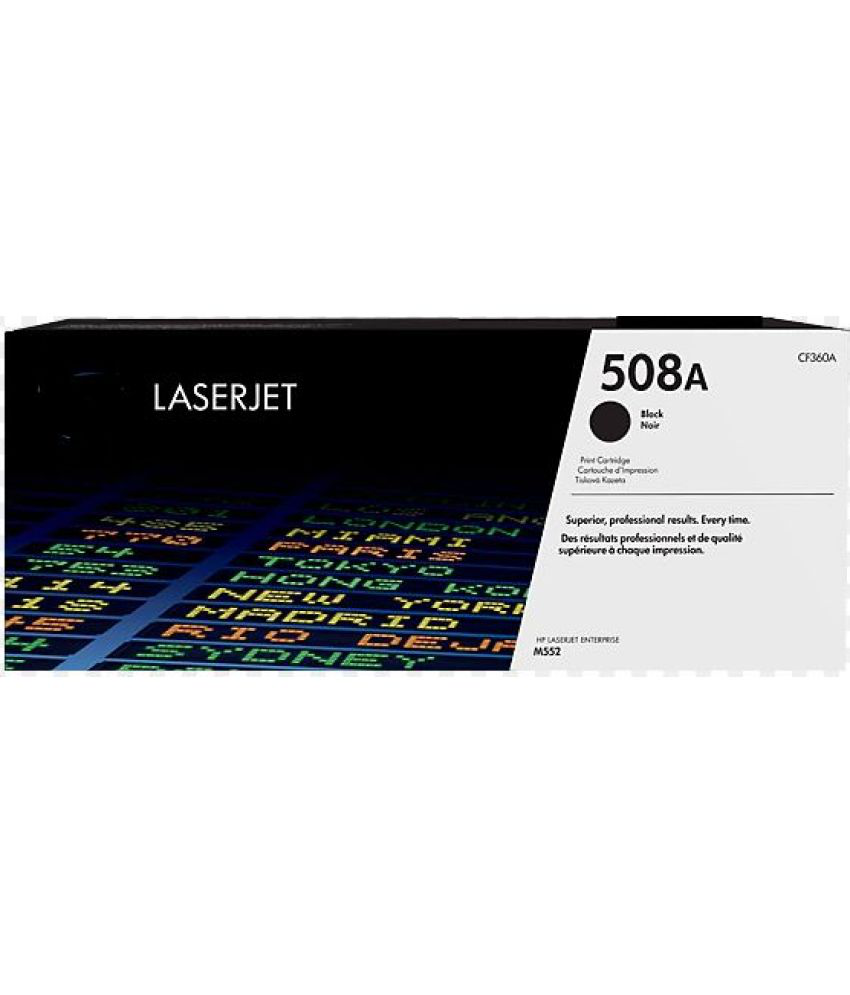     			ID CARTRIDGE 508A Black Single Cartridge for For Use Color LaserJet M552/M553 Printer series