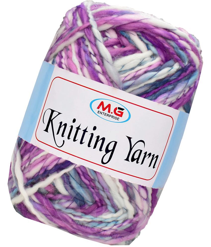     			Knitting Yarn Thick Chunky Wool,Sumo  Magenta 400 gms-CB Art-HCA
