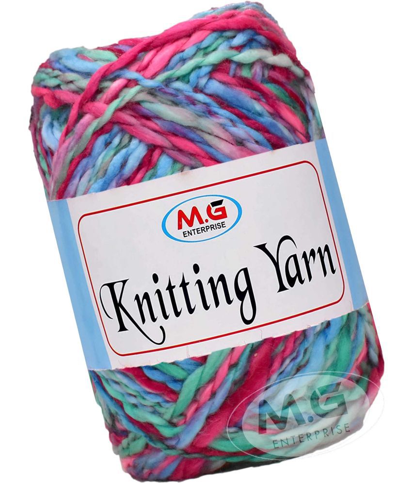     			Knitting Yarn Thick Chunky Wool, Sumo  Cherry 400 gms- Art-HCH