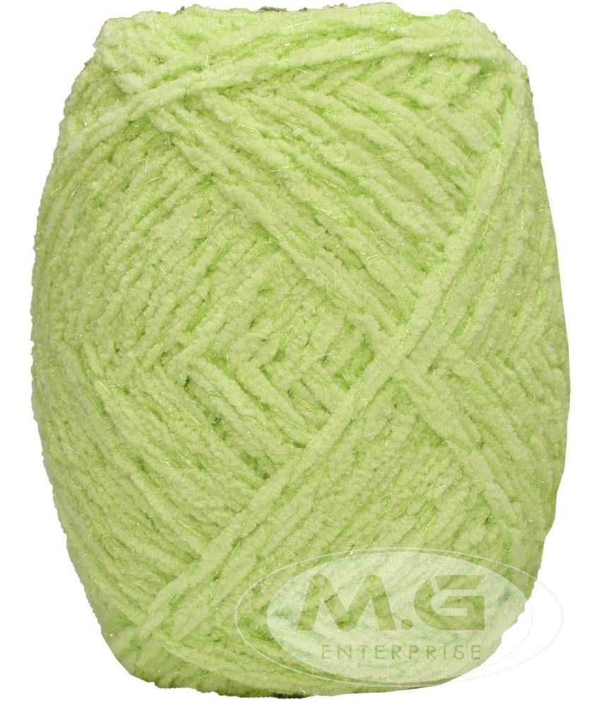     			Knitting Yarn Thick Chunky Wool, Blanket Grape Green  WL 200 gm