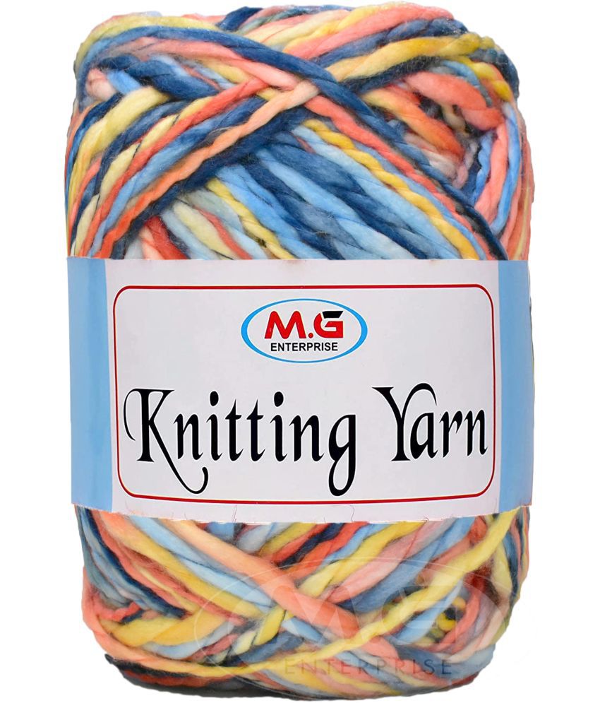     			Knitting Yarn Thick Chunky Wool,Sumo  Macaw 200 gms-QB Art-HCJ