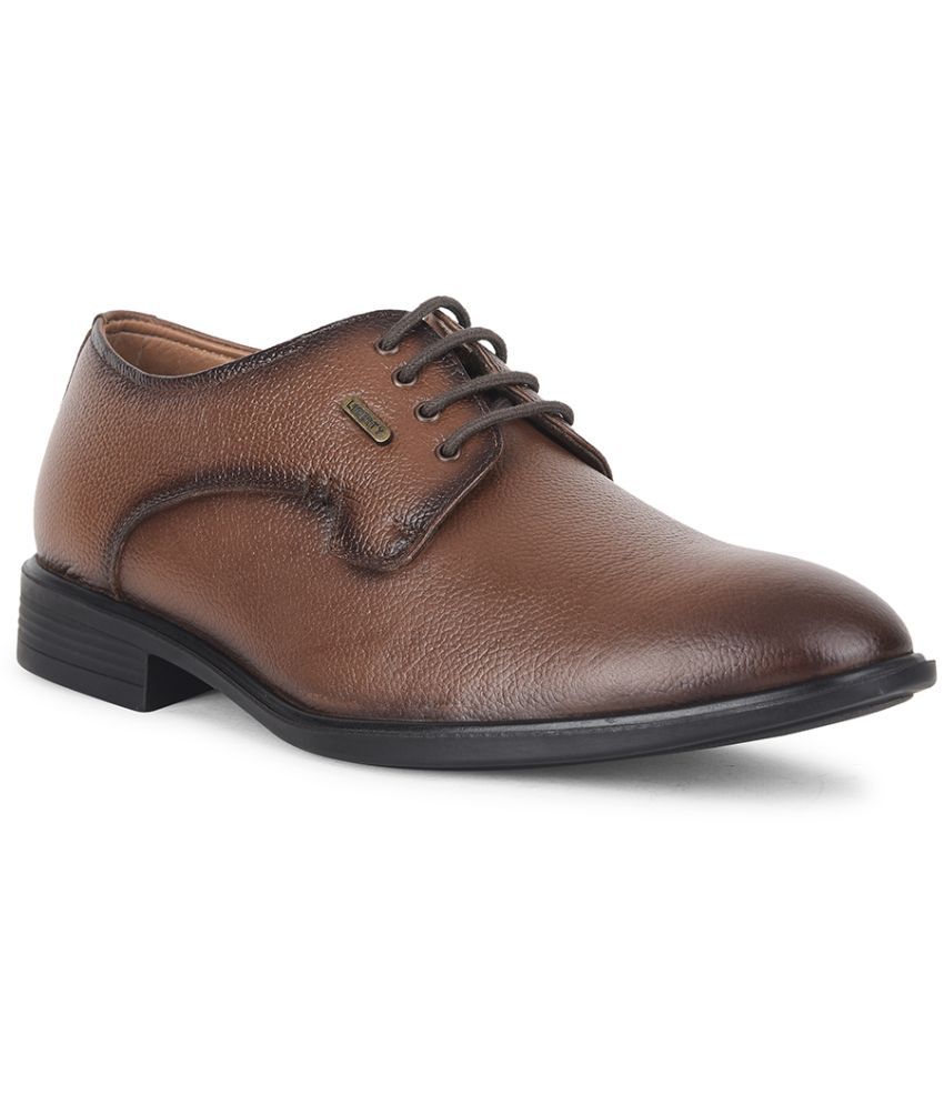     			Liberty Coffee Men's Derby Formal Shoes