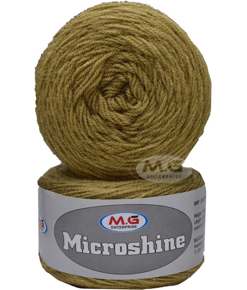     			Microshine Skin (400 gm)  Wool Hank Hand knitting wool / Art Craft soft fingering crochet hook yarn, needle knitting yarn thread dye F Z