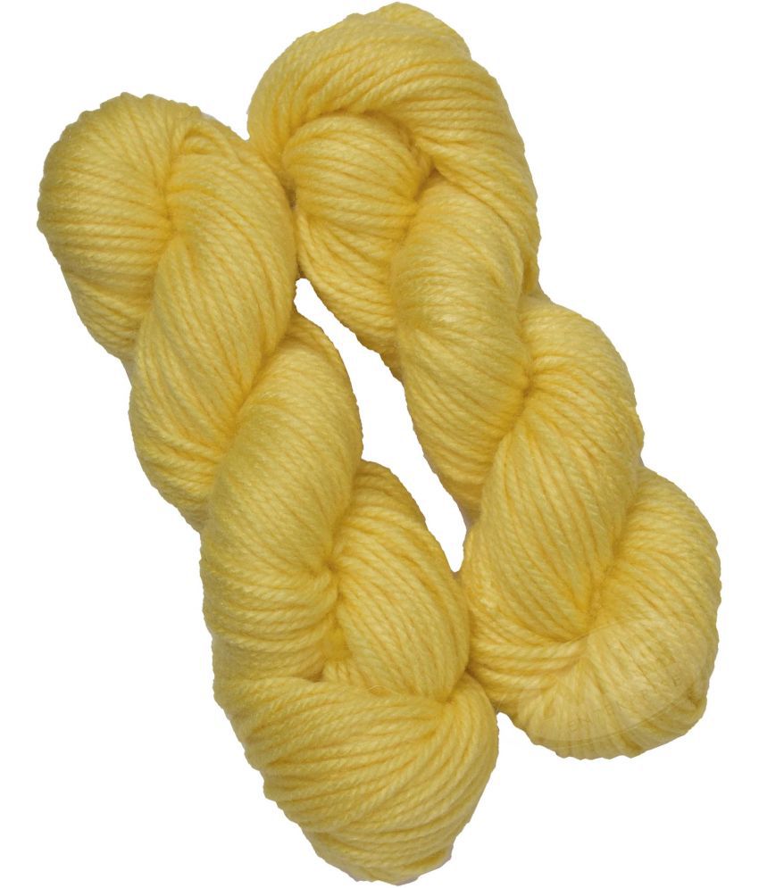     			Oswal Knitting Yarn Thick Chunky Wool, Dark Cream 300 gm ART - AJIH