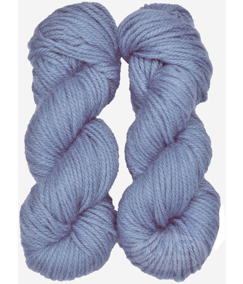     			Oswal Knitting Yarn Thick Chunky Wool, Mouse Grey 200 gm ART - AAGD