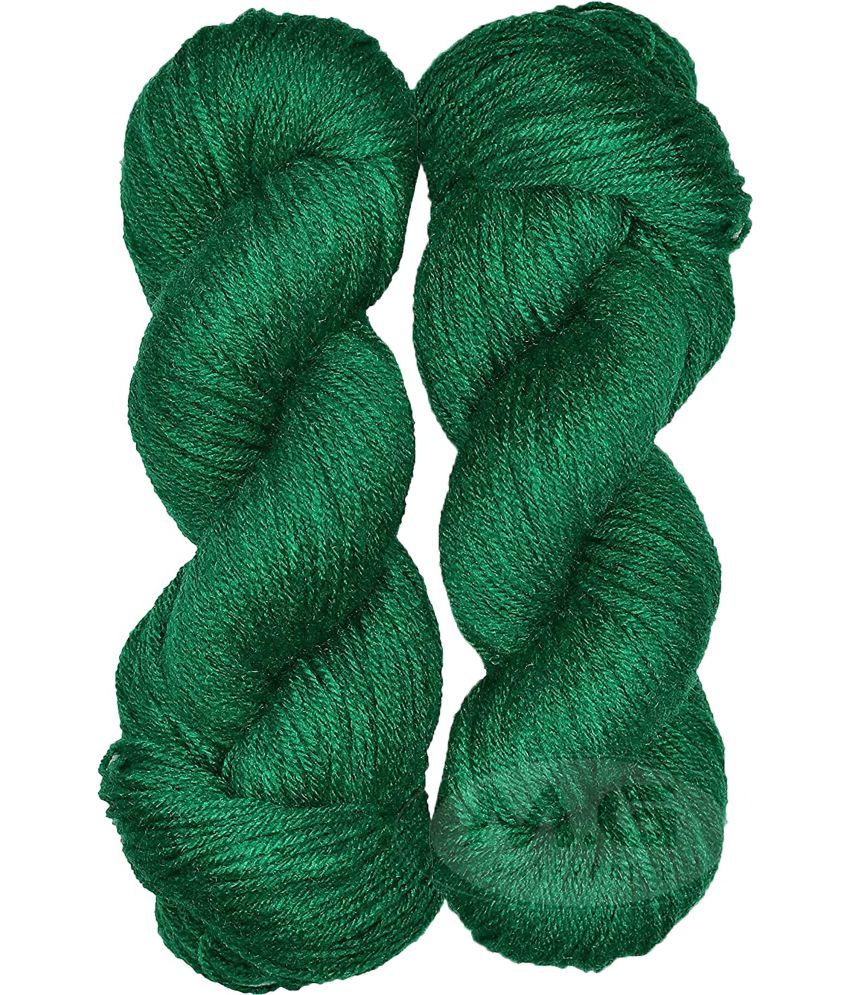     			Represents H VARDHMAN Knitting Yarn Wool Li Leaf Green 200 gm Art-AJJA