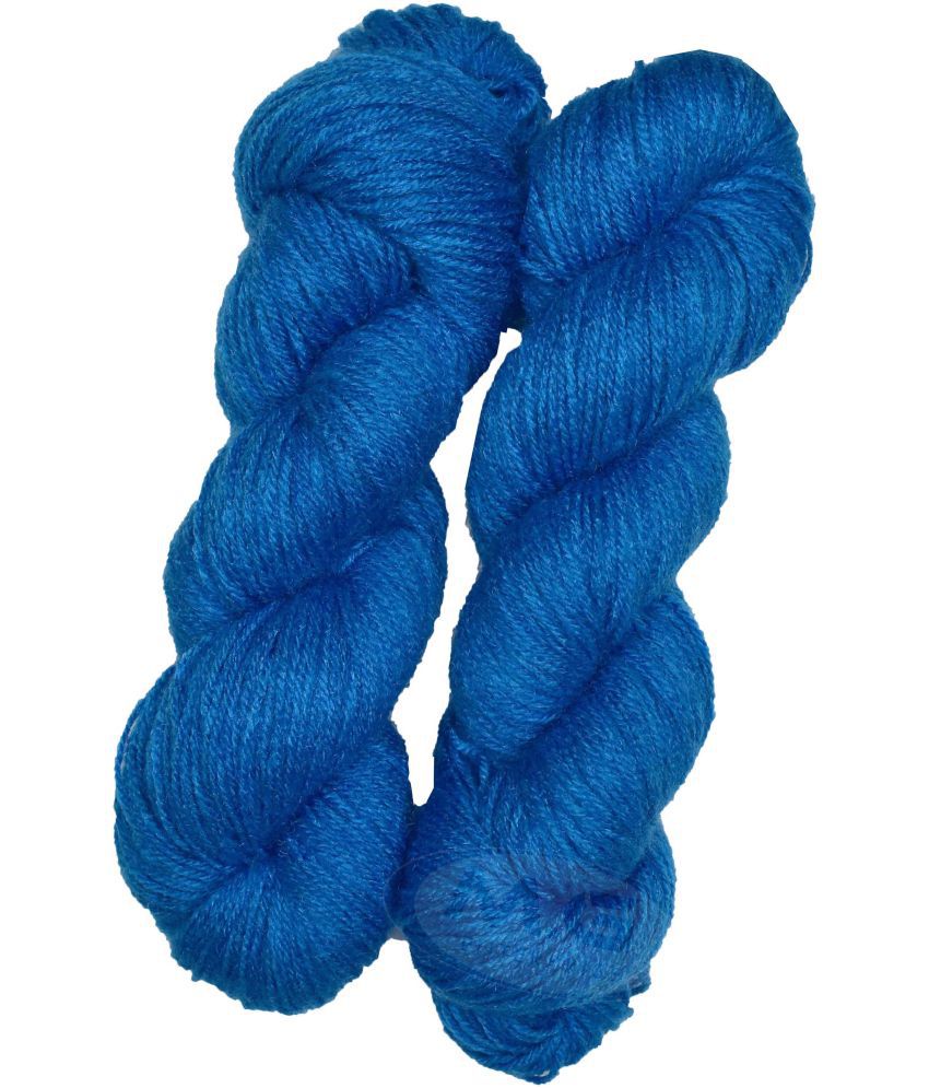     			Represents H VARDHMAN Knitting Yarn Wool Li Blue 400 gm Art-DAE