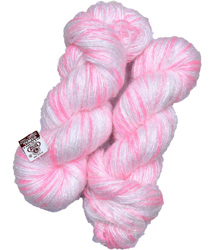     			Represents Oswal Knitting Yarn Arman Wool Pink 500 gm ART - CD