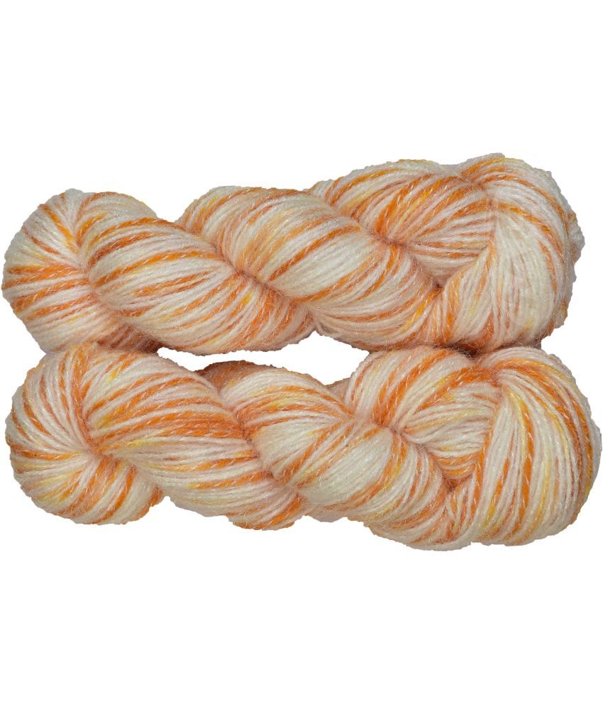     			Represents Oswal Knitting Yarn Arman Wool Orange 500 gm ART - CG