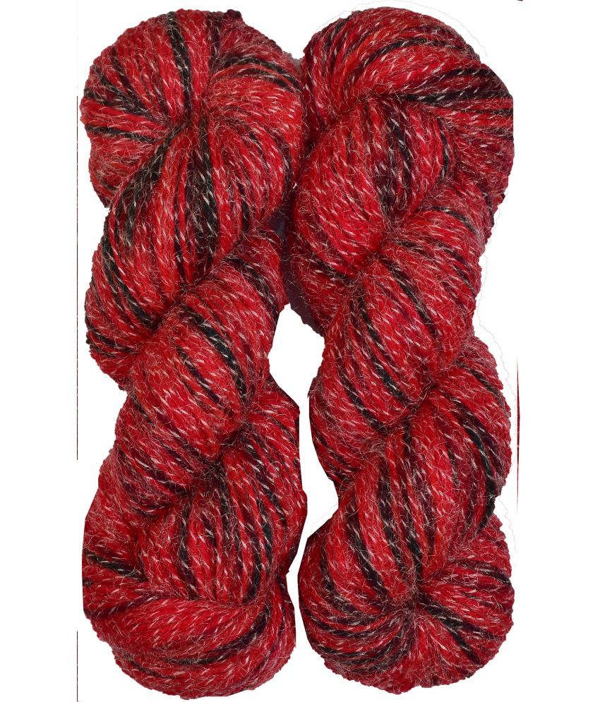     			Represents Oswal Knitting Yarn Arman Wool Redmix 500 gm ART - AABF