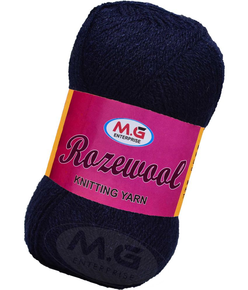     			Represents Rosemary  Navy 300 gms Wool Ball Hand knitting wool-ZD Art-GJI