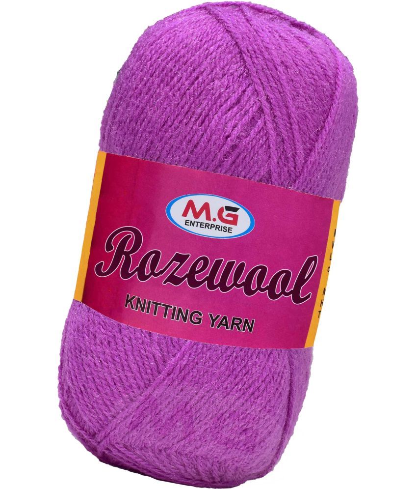     			Represents Rosemary  Purple 300 gms Wool Ball Hand knitting wool-VD Art-FII