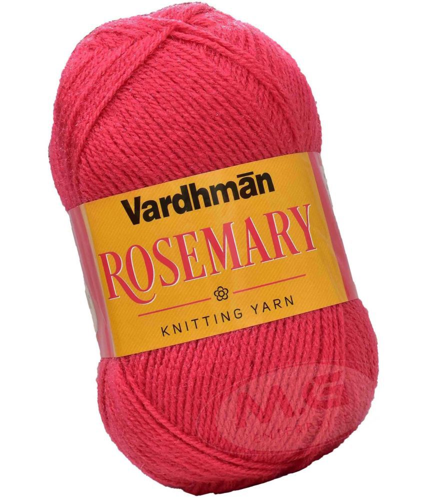     			Represents Vardhman K/K Rosemary Red (400 gm) knitting wool Art-GJJ