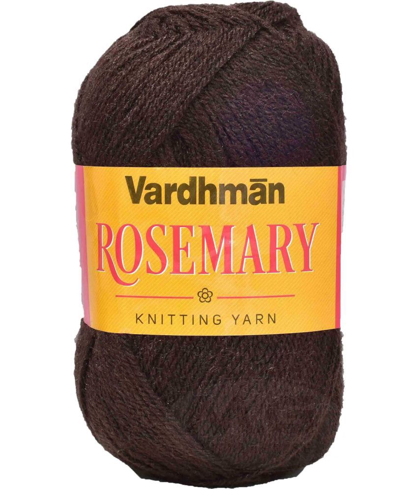     			Represents Vardhman K/K Rosemary Coffee (200 gm) knitting wool