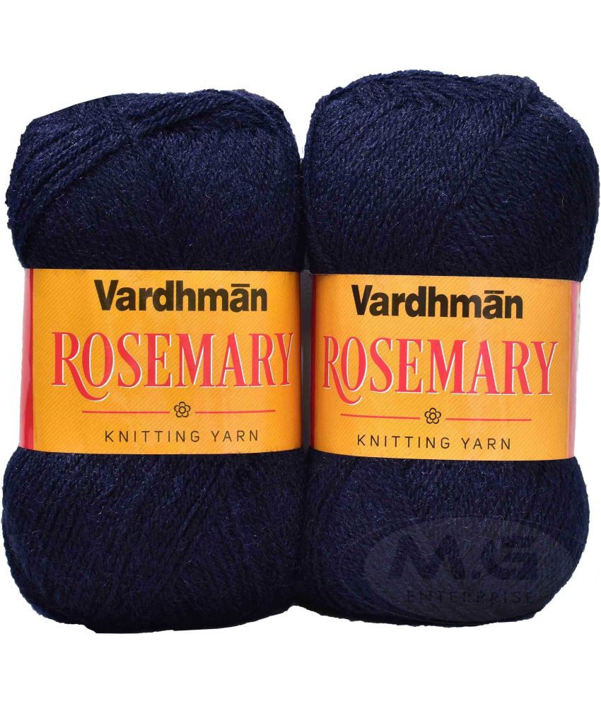     			Represents Vardhman S_Rosemary Navy (300 gm) knitting wool Art-GJI