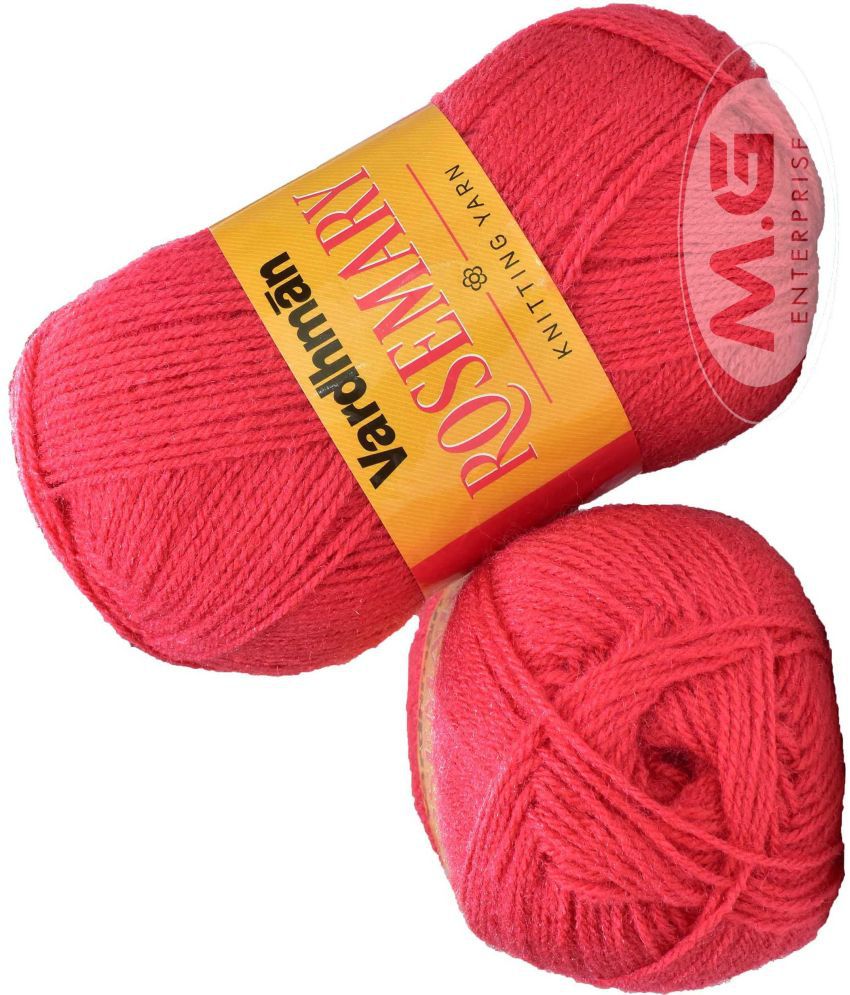     			Rosemary Coral (300 gm)  Wool Ball Hand knitting wool / Art Craft soft fingering crochet hook yarn, needle knitting yarn thread dyed- W XR