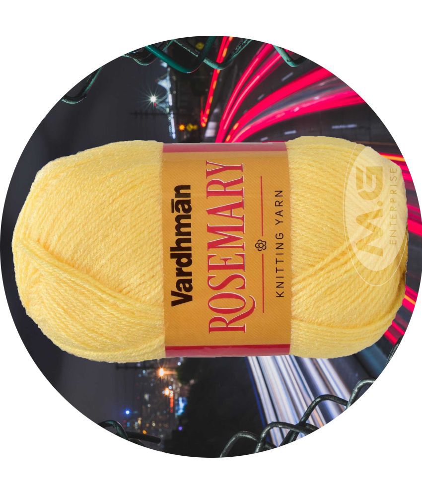     			Rosemary Dark Cream (500 gm)  Wool Ball Hand knitting wool / Art Craft soft fingering crochet hook yarn, needle knitting yarn thread dyed- S TQ