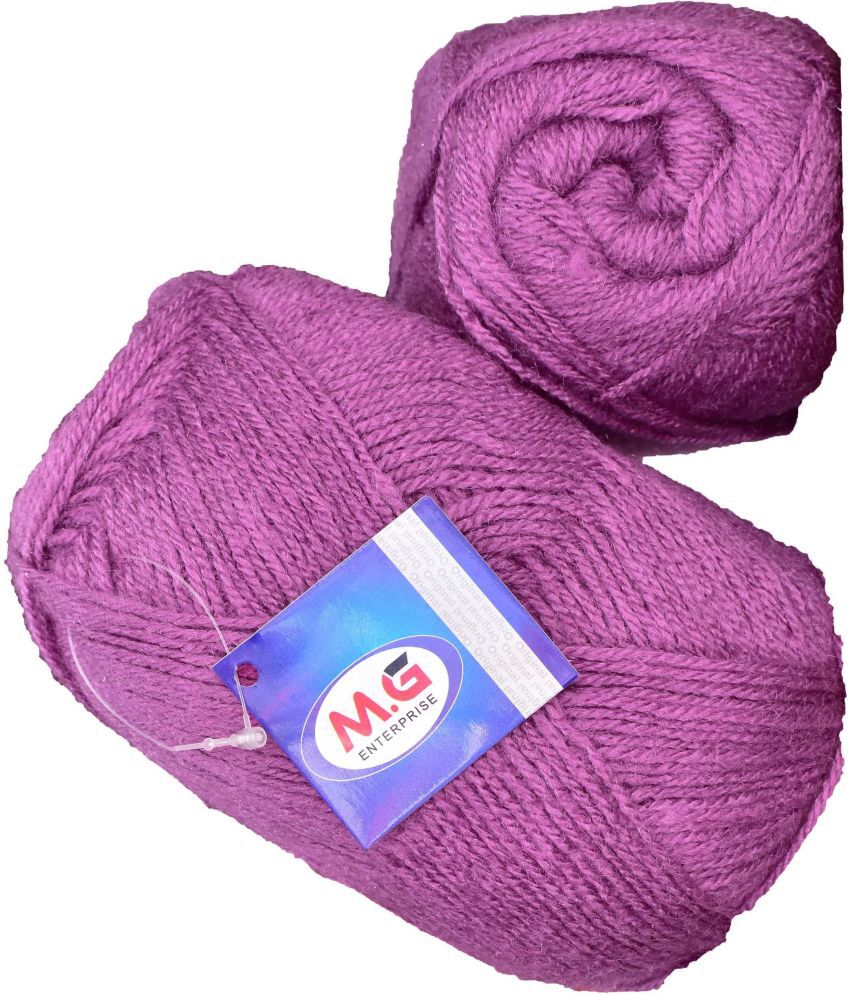     			Rosemary Lavender (400 gm)  Wool Ball Hand knitting wool / Art Craft soft fingering crochet hook yarn, needle knitting yarn thread dye  K