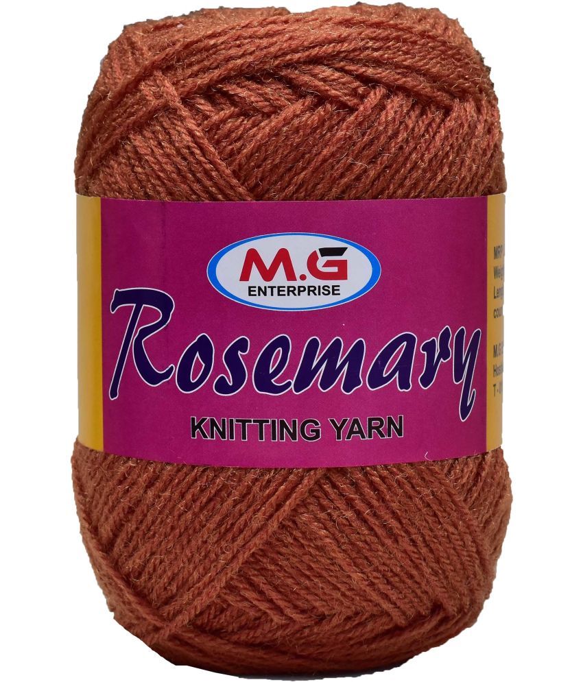     			Rosemary Rust (300 gm)  Wool Ball Hand knitting wool yarn thread dyed