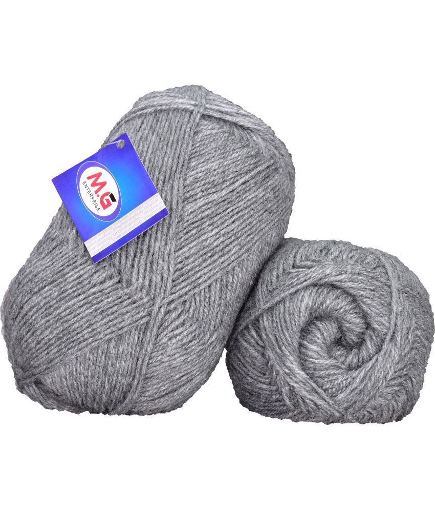     			Rosemary Silver (200 gm)  Wool Ball Hand knitting wool / Art Craft soft fingering crochet hook yarn, needle knitting yarn thread dyed