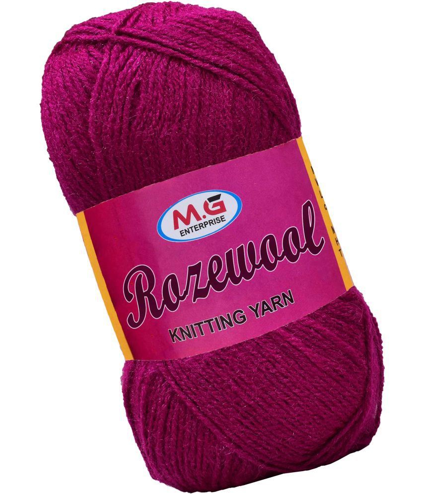    			Rosewool  Strawberry 400 gms Wool Ball Hand knitting wool- Art-FHC